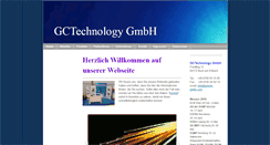 Desktop Screenshot of gctech-gmbh.com
